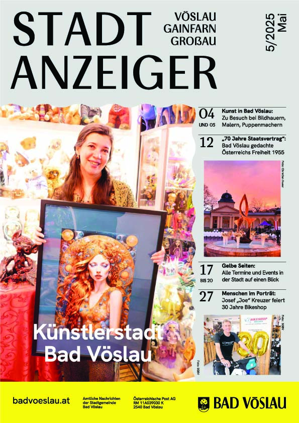Stadtanzeiger - Bad V&ouml;slau - Mai 2025